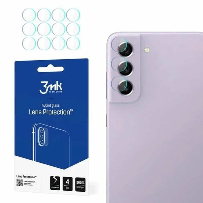 3MK Lens Protection Samsung Galaxy S21 FE 5G [4 PACK]