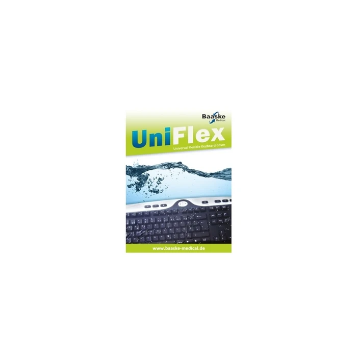 Baaske Tastaturschutzfolie Uni Flex (e-lastic) — Transparent Keyboard Protection Film