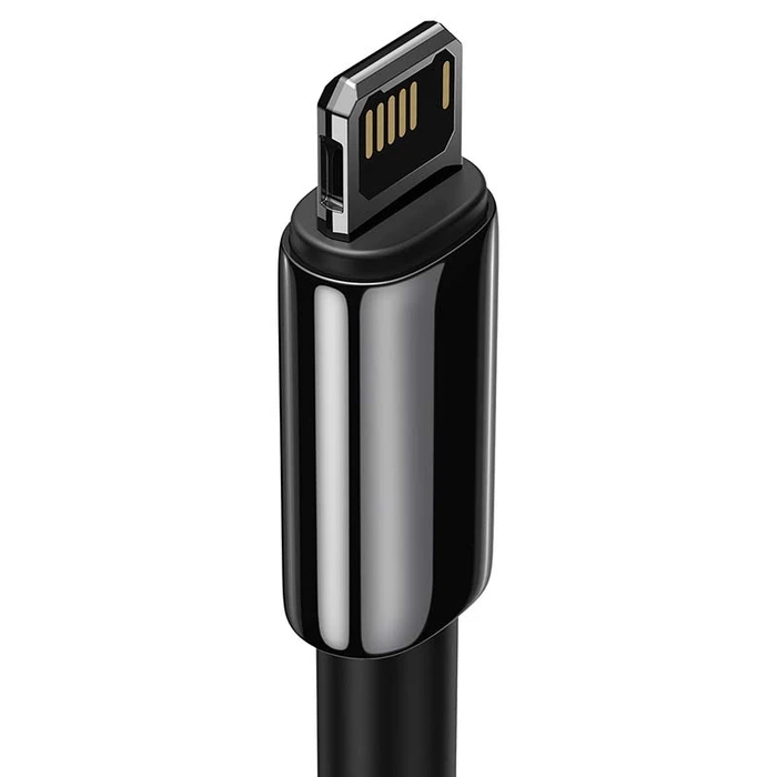Καλώδιο USB to Lightning Baseus Tungsten Gold iP 2.4A 1m (black)