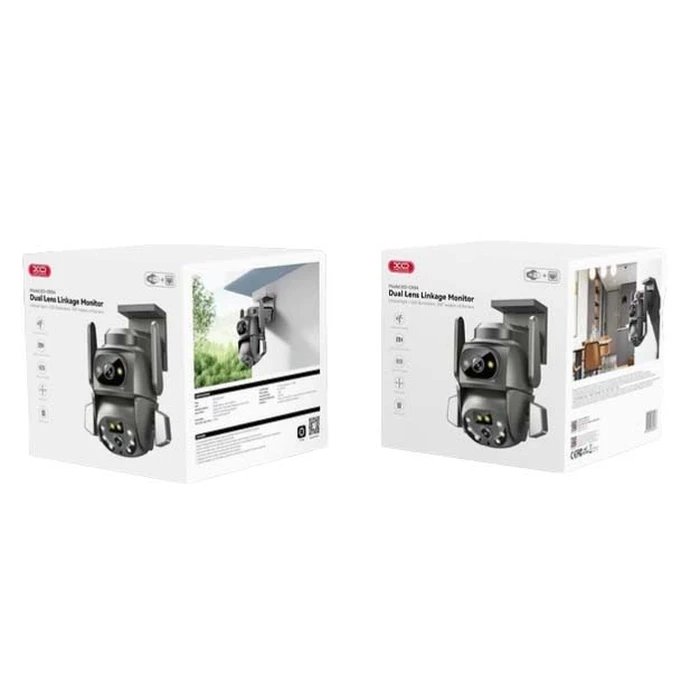 Κάμερα Παρακολούθησης XO CR04 400W Pixel Dual Screen Outdoor Dome