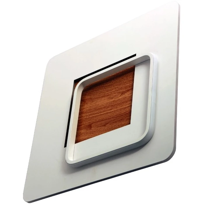 Πλαφονιέρα Οροφής Avide Μοντέρνα Oyster Zen 75W με RF χειριστήριο