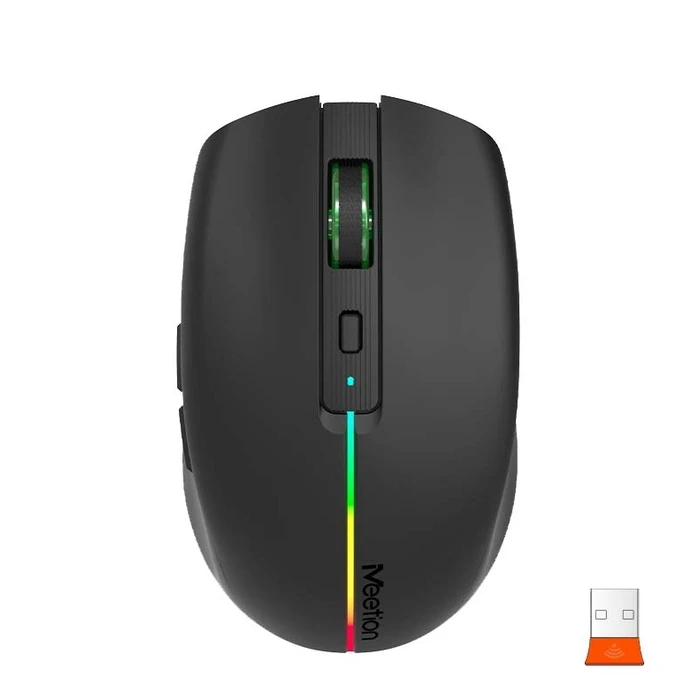 Ποντίκι Ασύρματο Meetion BTM002 Bluetooth (Μαύρο)