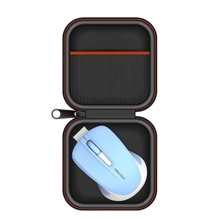 Ποντίκι Ασύρματο Meetion Silent Mini 2.4G Οπτικό (Μπλε)