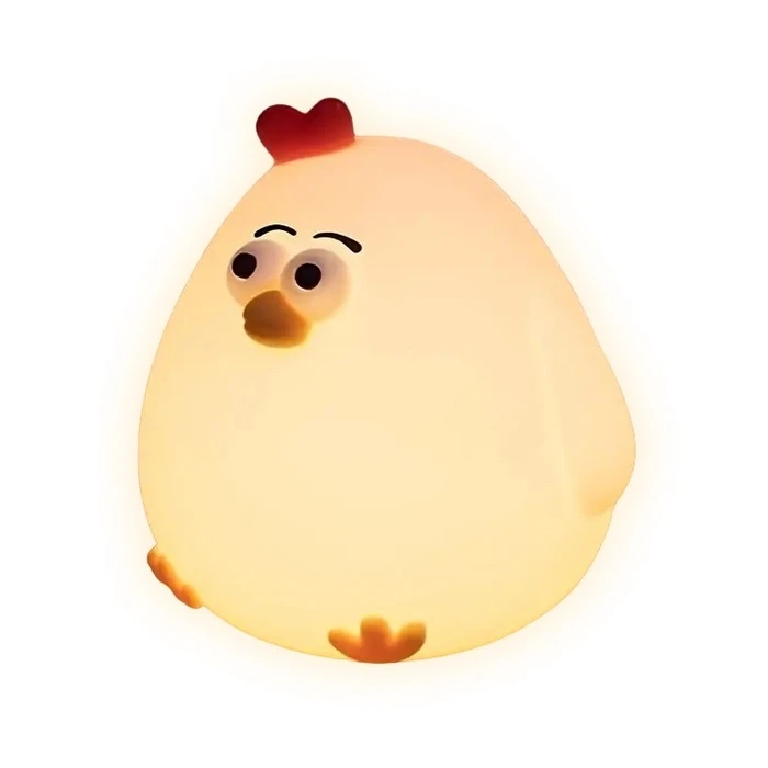 Φωτάκι Νυκτός ATC LED Κότα Σιλικόνης