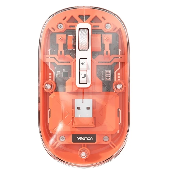 Ποντίκι Ασύρματο Meetion MT-BTM005 Πορτοκαλί