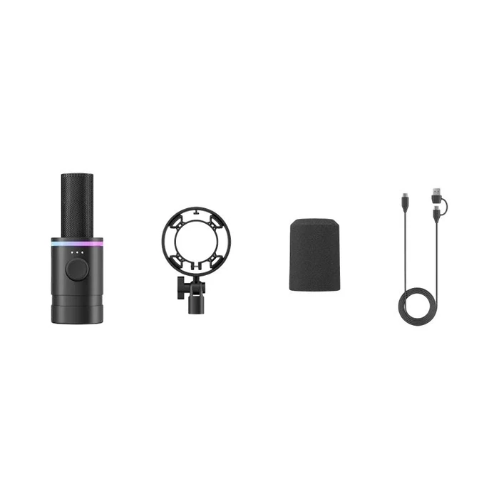 BOYA CastMic S60 Δυναμικό Μικρόφωνο XLR/USB με Shock Mount