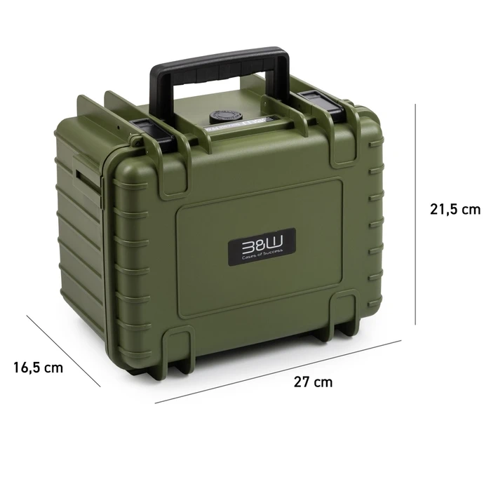B&W International Black Carrying Case for Drone PP.66.BG.MINI5