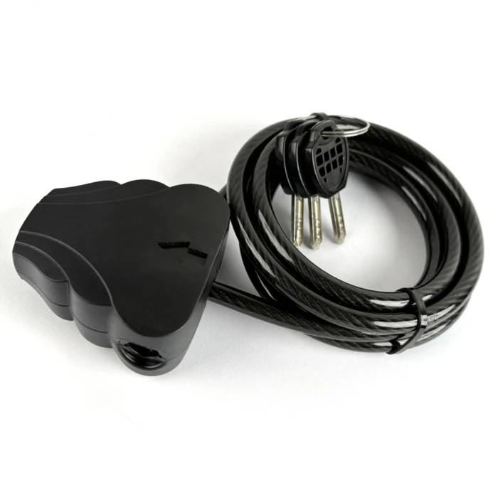 Braun Steel Cable Lock 180 cm for wild cameras