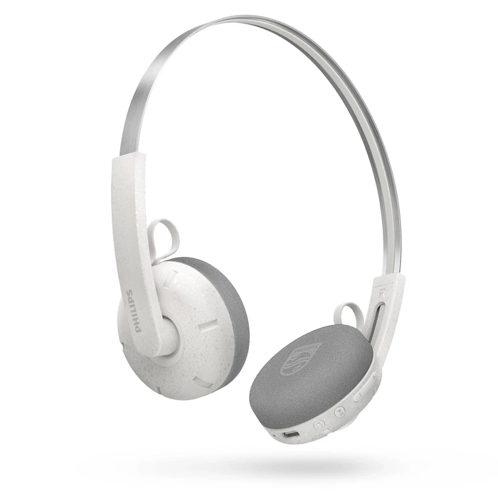 Philips TAH2000 Wireless Bluetooth On-Ear Headphones 26 Hours White