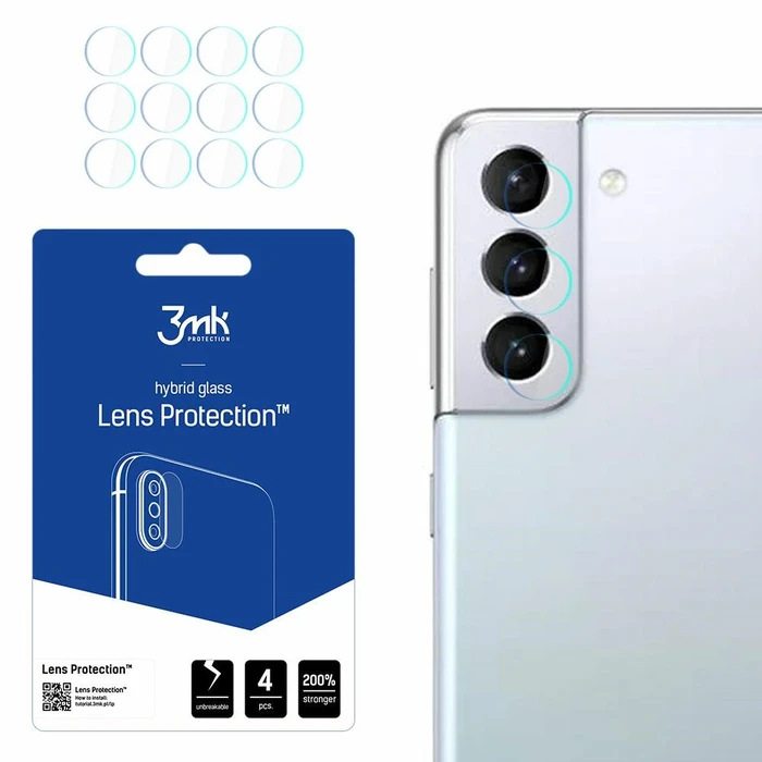 3MK Lens Protection Samsung Galaxy S22 [4 PACK]