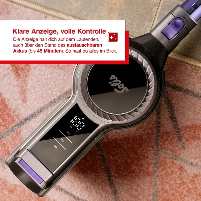 Solis Rechargeable Stick Vacuum 25.9V Grey S0351