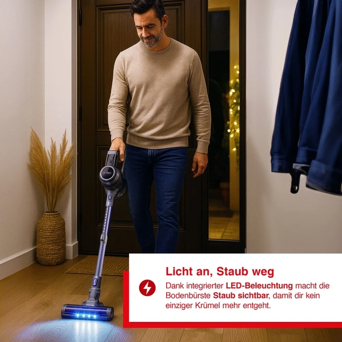 Solis Rechargeable Stick Vacuum 25.9V Grey S0351