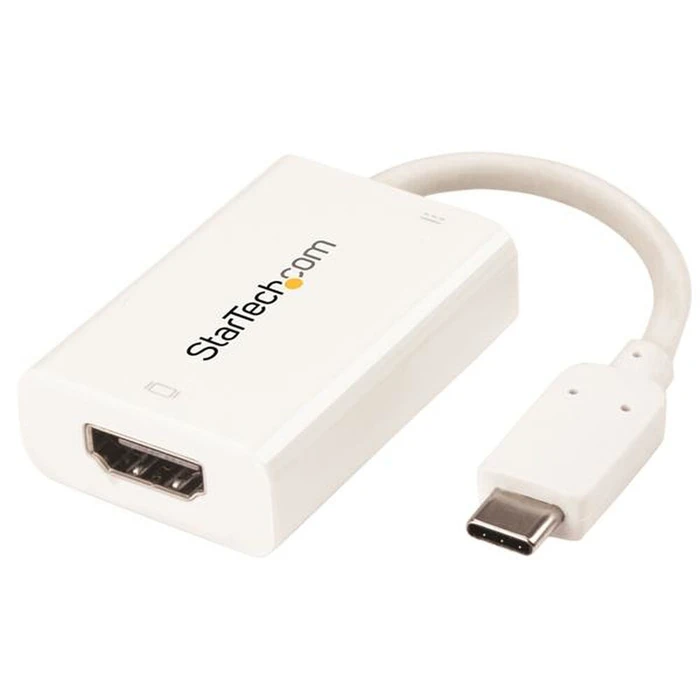 Αντάπτορας USB C σε HDMI Startech CDP2HDUCPW Λευκό
