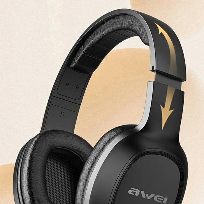 AWEI headphones GM-6 jack 3,5mm black