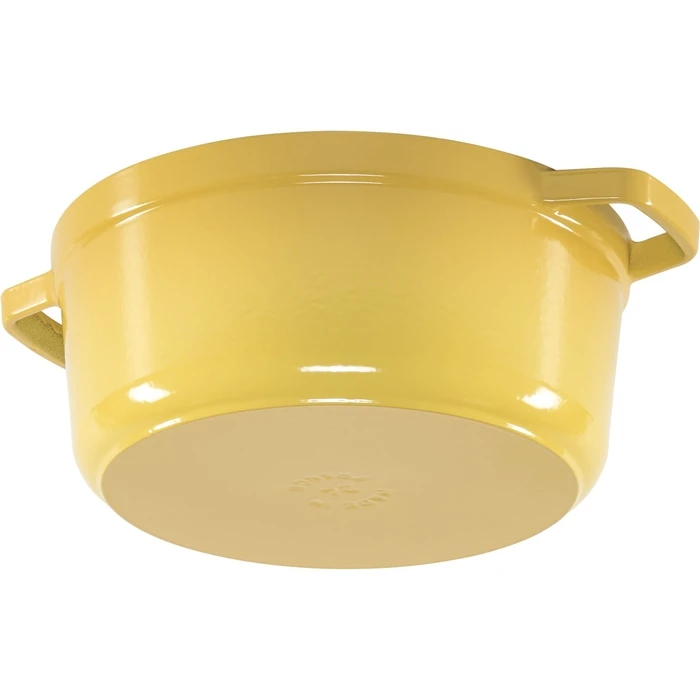 Staub La Cocotte 24 cm Round, Citron, Cast Iron, 3.7 L