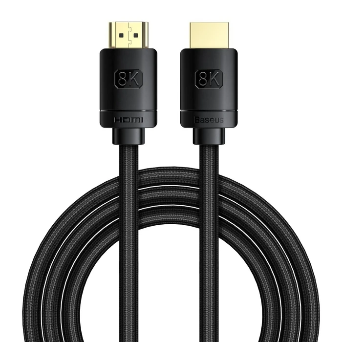 Καλώδιο HDMI Baseus High Definition Series 2.1 8K 60Hz 3D HDR 48Gbps 2m (black)