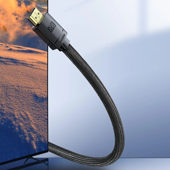 Καλώδιο HDMI Baseus High Definition Series 2.1 8K 60Hz 3D HDR 48Gbps 2m (black)