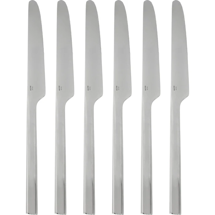 Alessi Clivo 24-piece Cutlery Set, Silver