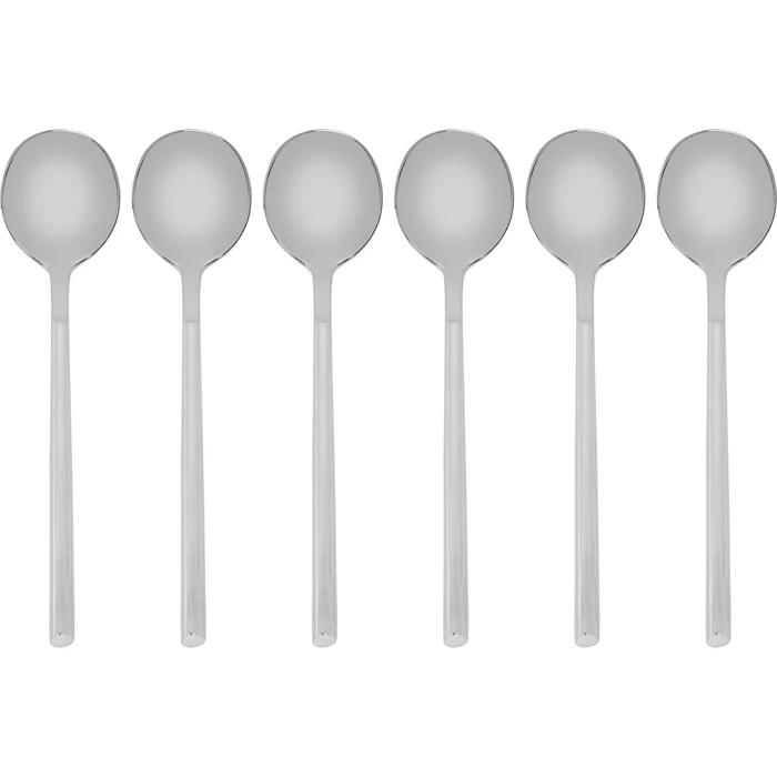 Alessi Clivo 24-piece Cutlery Set, Silver