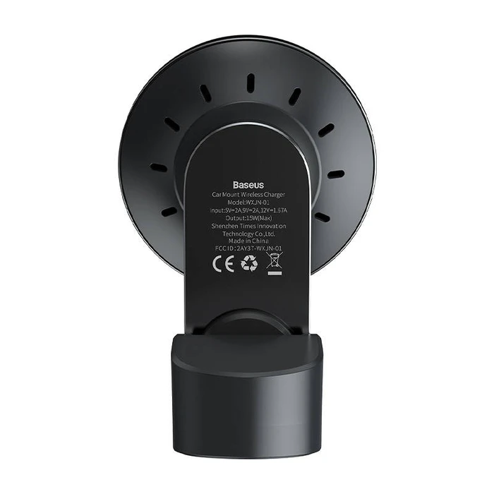 Βάση Στήριξης Smartphone Baseus Big Energy mount with wireless charger 15W for I 12 / I 13 (Black)