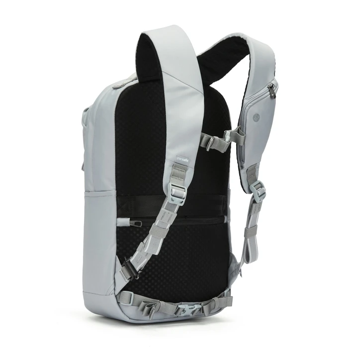 Pacsafe 20L Anti-Theft Roll-Top Backpack - Grey