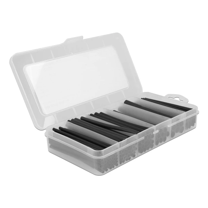 Θερμοσυστελλόμενα Delock μονωτικό για καλώδια 20734, 4:1 & 3:1, 116τμχ