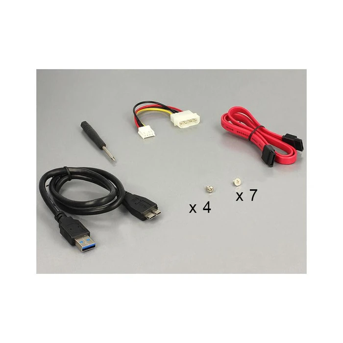 Πλαίσιο Για Σκληρούς Δίσκους Delock Sata HDD 2,5->3.5-5.25 Black