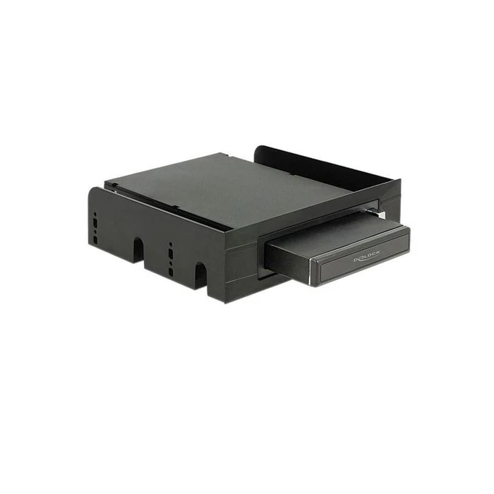 Πλαίσιο Για Σκληρούς Δίσκους Delock Sata HDD 2,5->3.5-5.25 Black