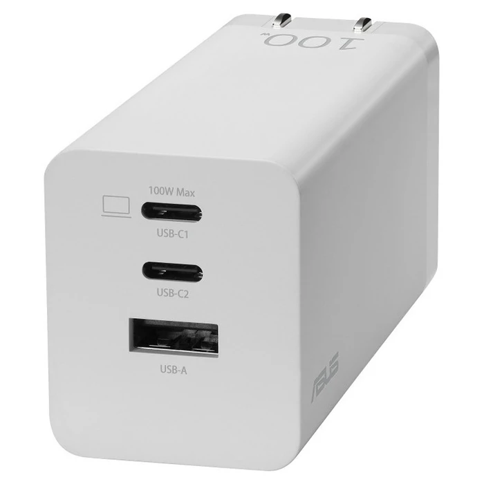 Φορτιστής Πρίζας Asus 100W 3-Port GaN Charger AC100-02