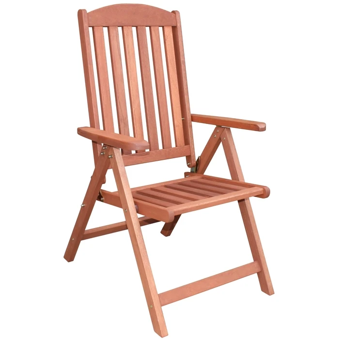 myResort Meranti Folding Multi-Position Armchair with Armrests