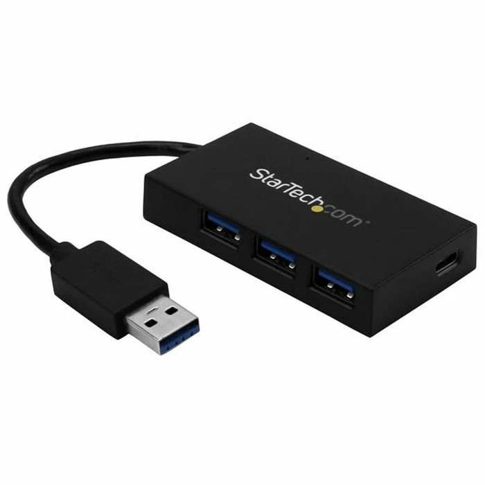 StarTech USB 3.0 Hub 4 Θυρών με σύνδεση USB-A & Θύρα Φόρτισης και Εξωτερική Παροχή Ρεύματος (HB30A3A1CSFS)