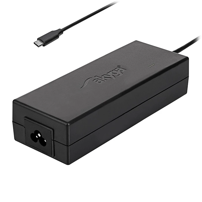 Φορτιστής Laptop 85W Akyga, με αυτόματη επιλογή τάσης εξόδου.
