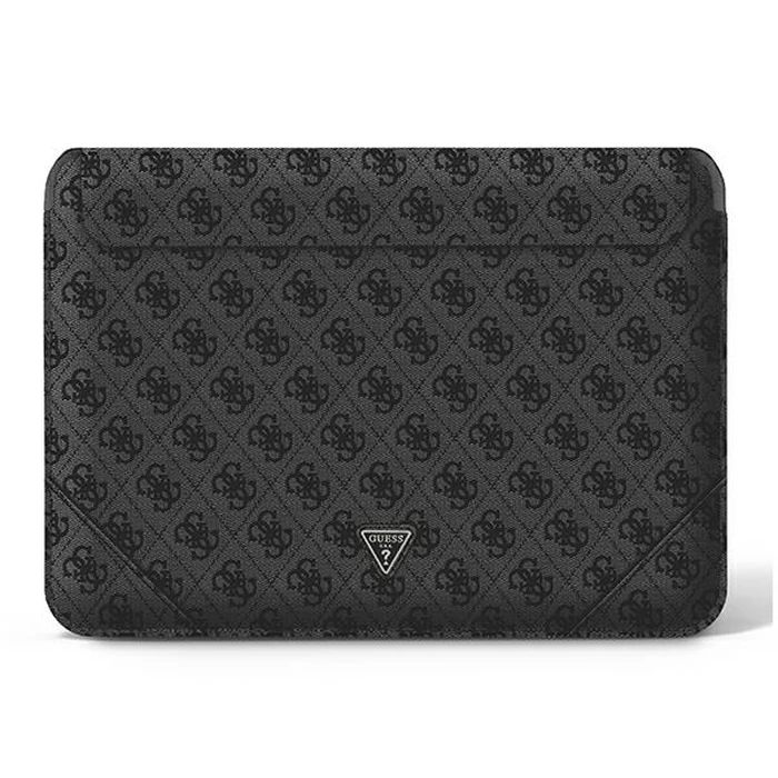 Guess Sleeve GUCS14P4TK 13/14 inch black 4G Uptown Triangle logo