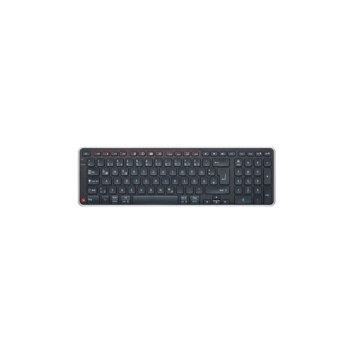 Contour Balance ασύρματο πληκτρολόγιο DE-Layout μαύρο/ασημί (BALANCE-DE)