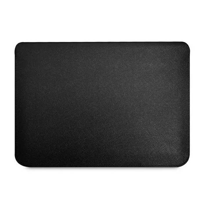 Guess Sleeve GUCS14PSATLK 13/14 inch black Saffiano Triangle Logo