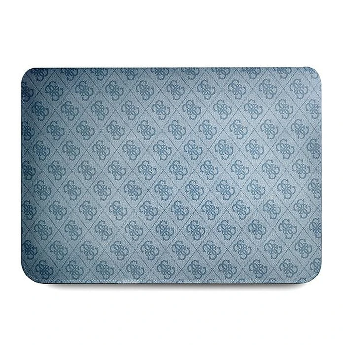 Guess Sleeve GUCS16P4TB 16 inch blue 4G Uptown Triangle logo