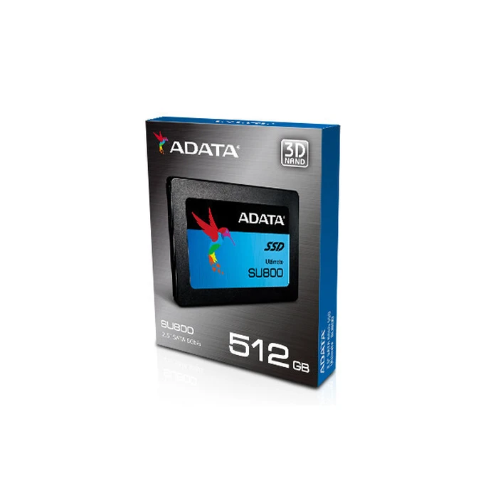 Σκληρός Δίσκος SSD 512GB Adata 2,5 SATA 3 SU800 3D NAND Retail