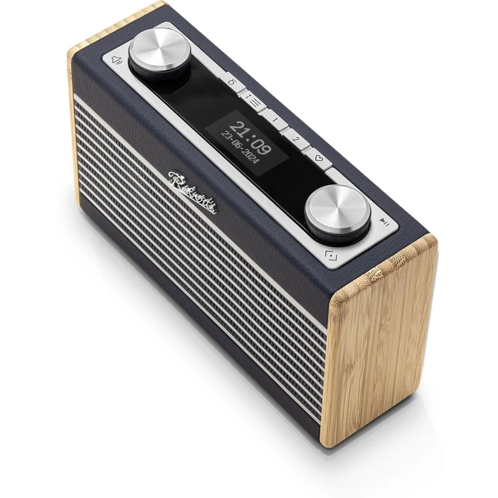 Roberts Rambler Uno Tabletop Mains Radio DAB+ with Bluetooth - Navy Blue