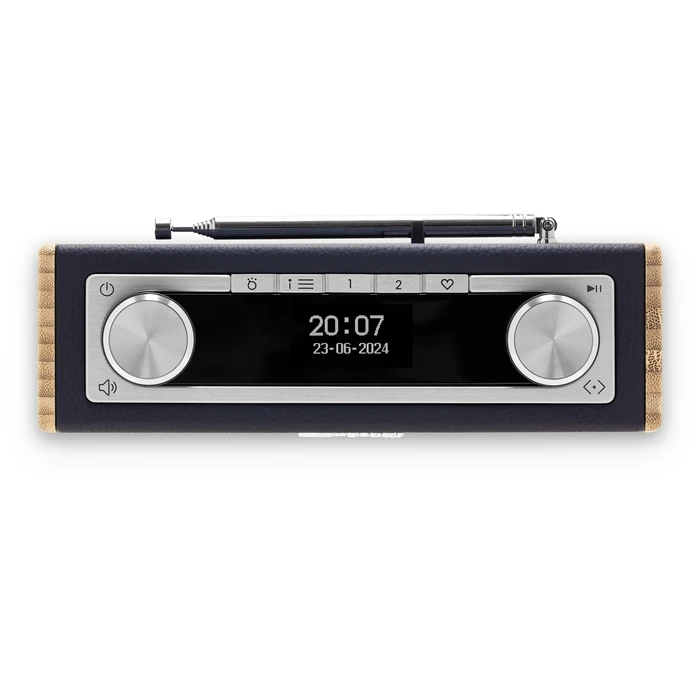 Roberts Rambler Uno Tabletop Mains Radio DAB+ with Bluetooth - Navy Blue