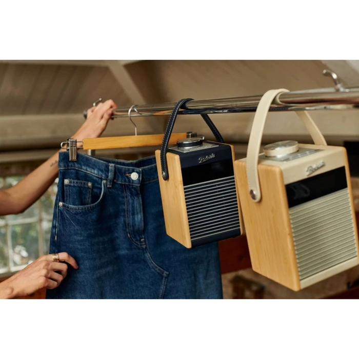 Roberts Rambler Midi Portable Rechargeable DAB+ Radio with Bluetooth - Navy Blue