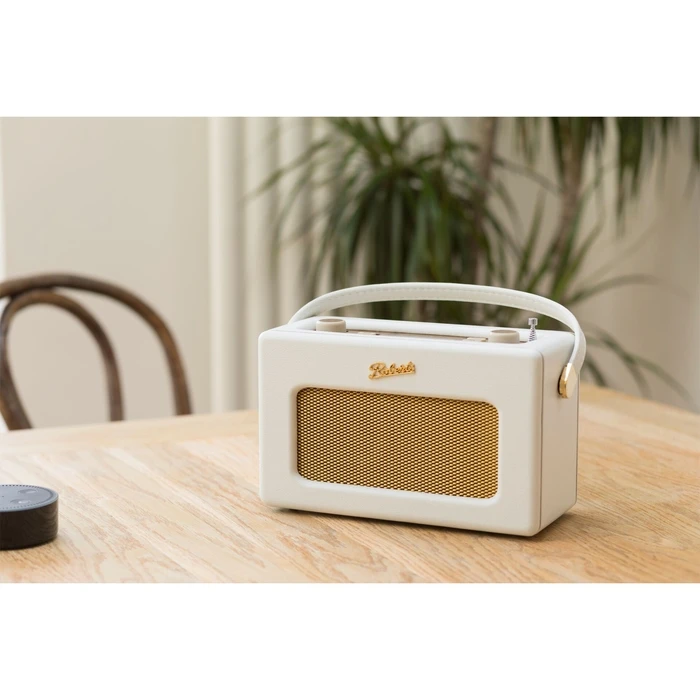 Roberts Revival iStream3L Tabletop DAB+ Radio with Bluetooth and USB – Cream