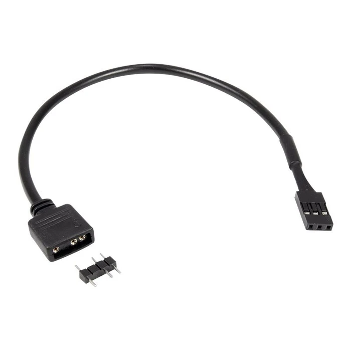 Καλώδιο Inter-Tech 1x 3pin 5V RGB -> 1x VDG connector, 20cm retail