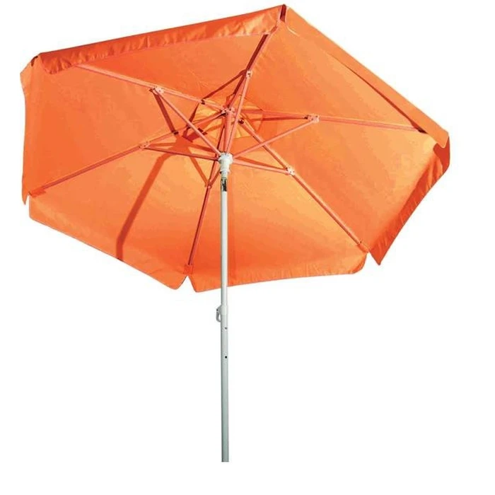 Velco Umbrella (veranda / garden / beach) Orange 2m Heavy?duty Metal