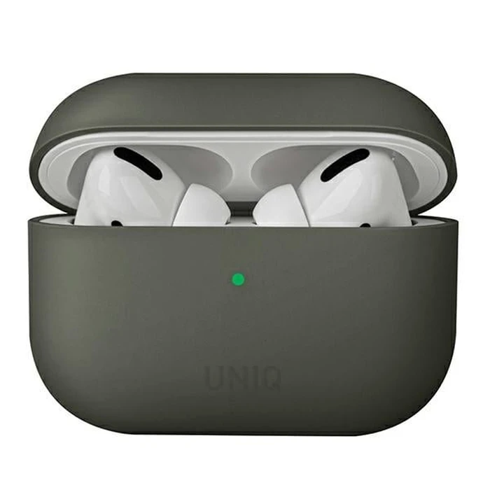 UNIQ Lino Silicone Apple AirPods Pro grey moss