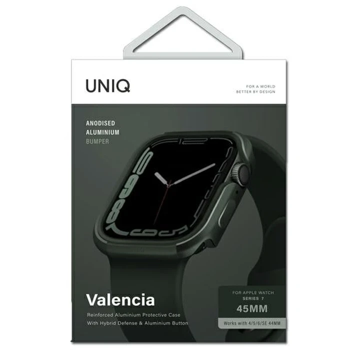 UNIQ Valencia case Apple Watch 4/5/6/7/SE 44/45mm green