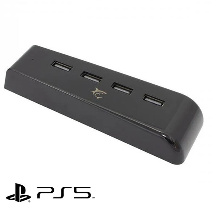 Αξεσουάρ Κονσολών White Shark PS5 4-PORT USB HUB CROSS