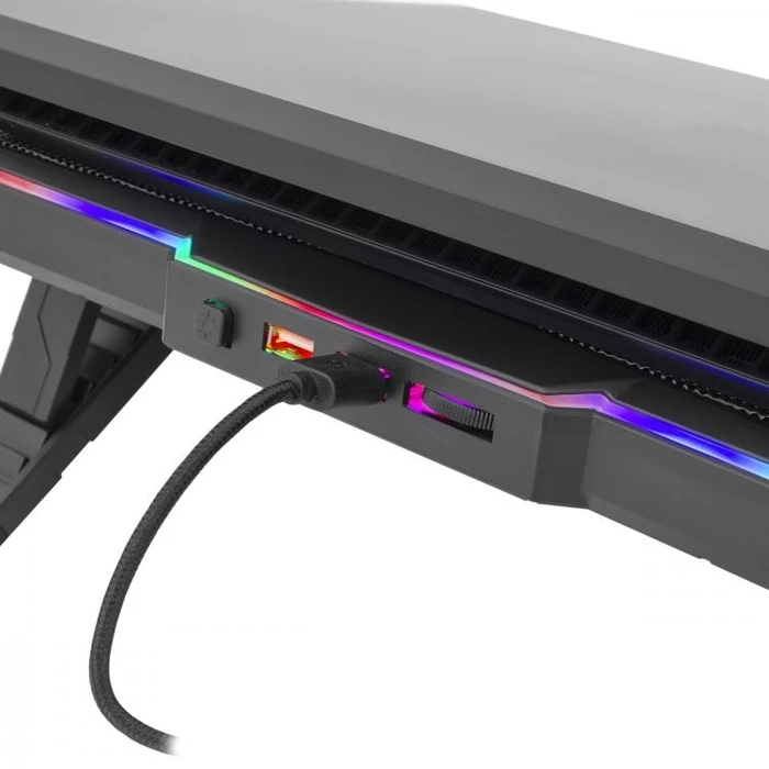 Βάση Laptop White Shark RGB COOLING PAD GCP-03 GLACIER