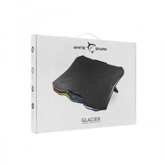 Βάση Laptop White Shark RGB COOLING PAD GCP-03 GLACIER