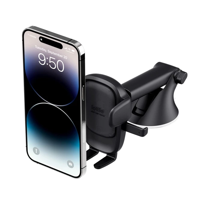iOttie Easy One Touch 6 Dashboard & Windshield Mount - Black (for 5"–6.75")