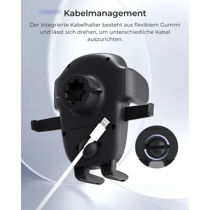 iOttie Easy One Touch 6 Dashboard & Windshield Mount - Black (for 5"–6.75")